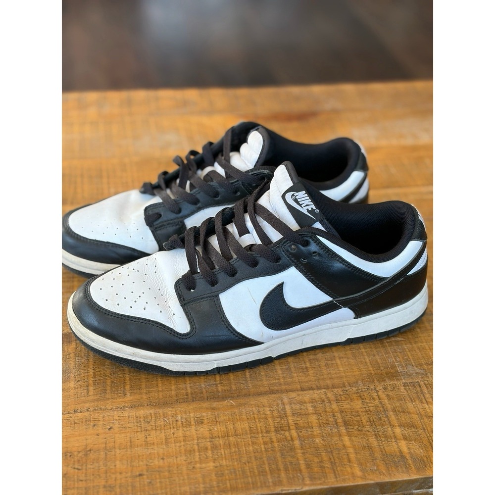 Nike Dunk Low Retro White Black Panda Mens 9.5 DD1391-100 Sneaker